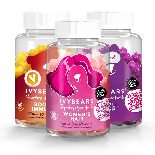 Women’s Hair Vitamins, Boost Immune & Restful Sleep