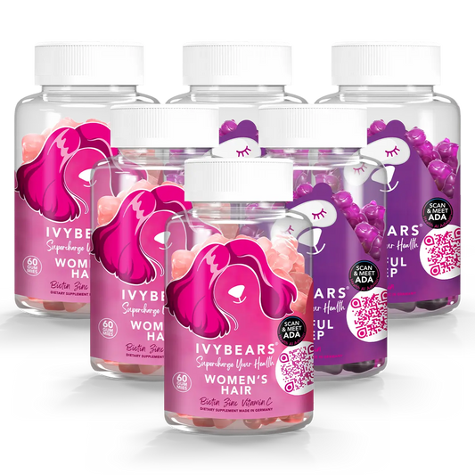 Restful Sleep & Women’s Hair Vitamins - 3er Set