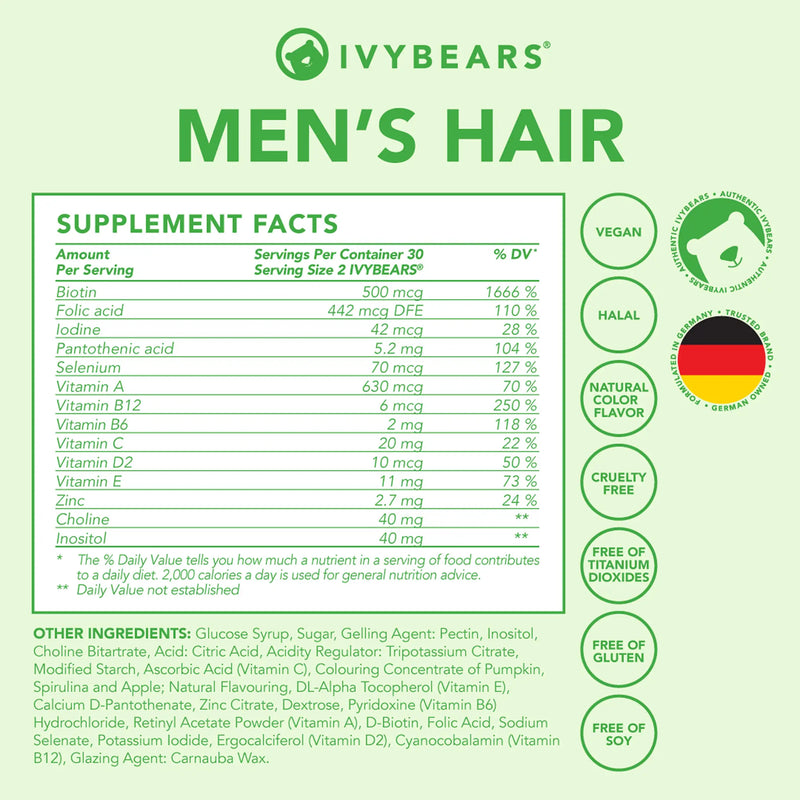 Men's Hair - Set of 3