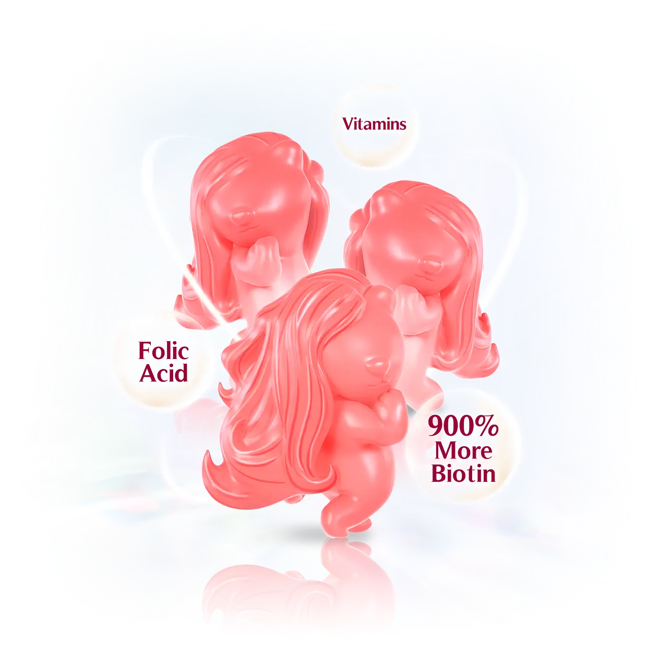 Professional Women's Hair 3D image