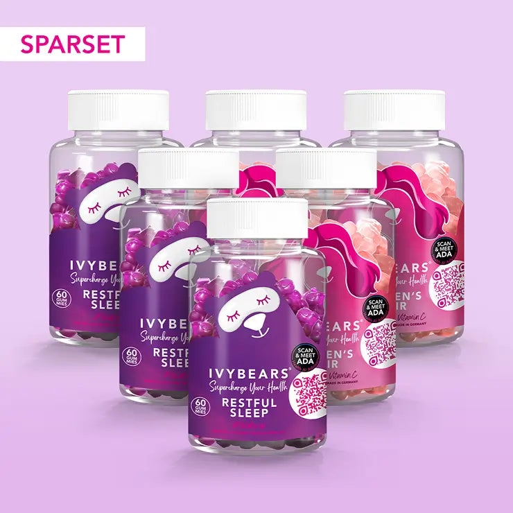 Restful Sleep & Women’s Hair Vitamins - 3er Set