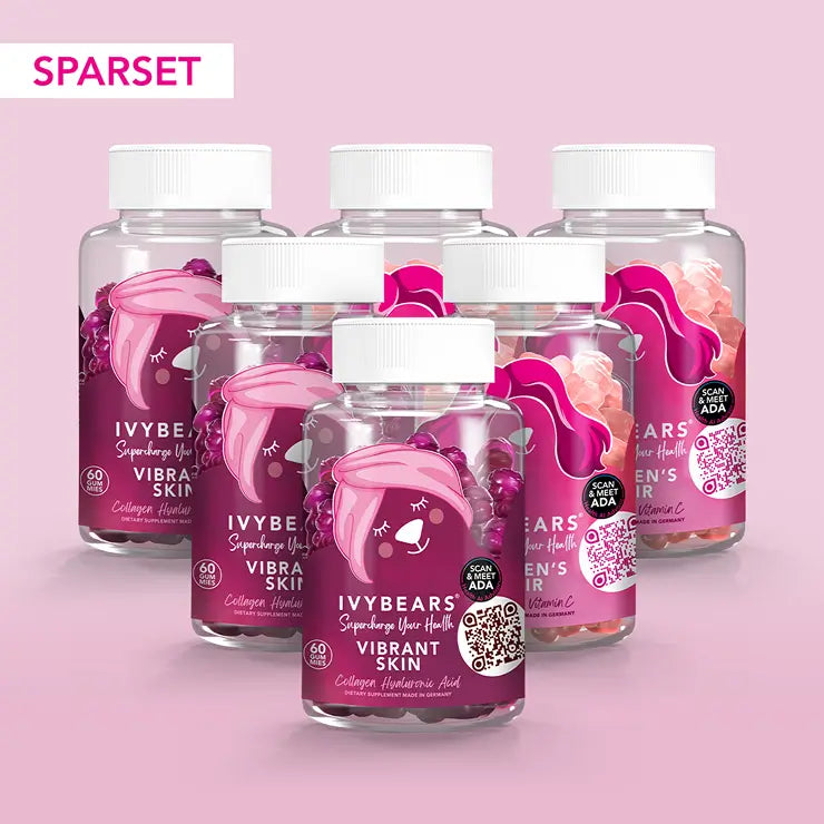 Vibrant Skin & Women’s Hair Vitamins - 3er Set