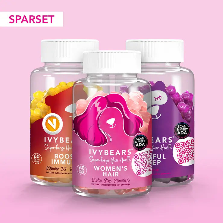 Women’s Hair Vitamins, Boost Immune & Restful Sleep