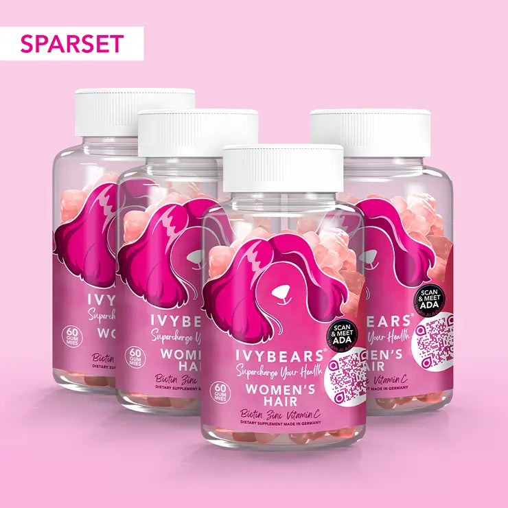 Women's Hair Vitamins - Set of 4