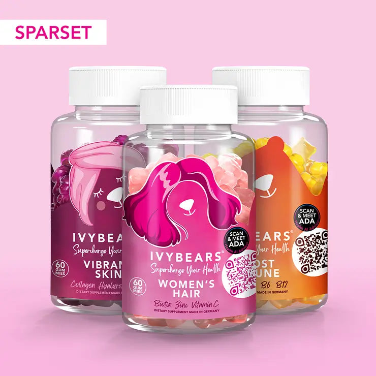 Women’s Hair Vitamins, Vibrant Skin & Boost Immune Set