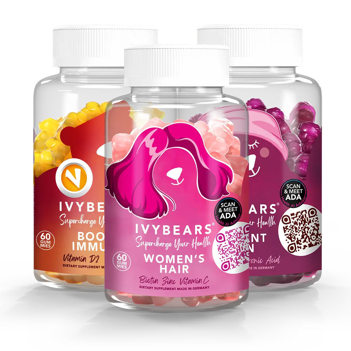 Women’s Hair Vitamins, Vibrant Skin & Boost Immune