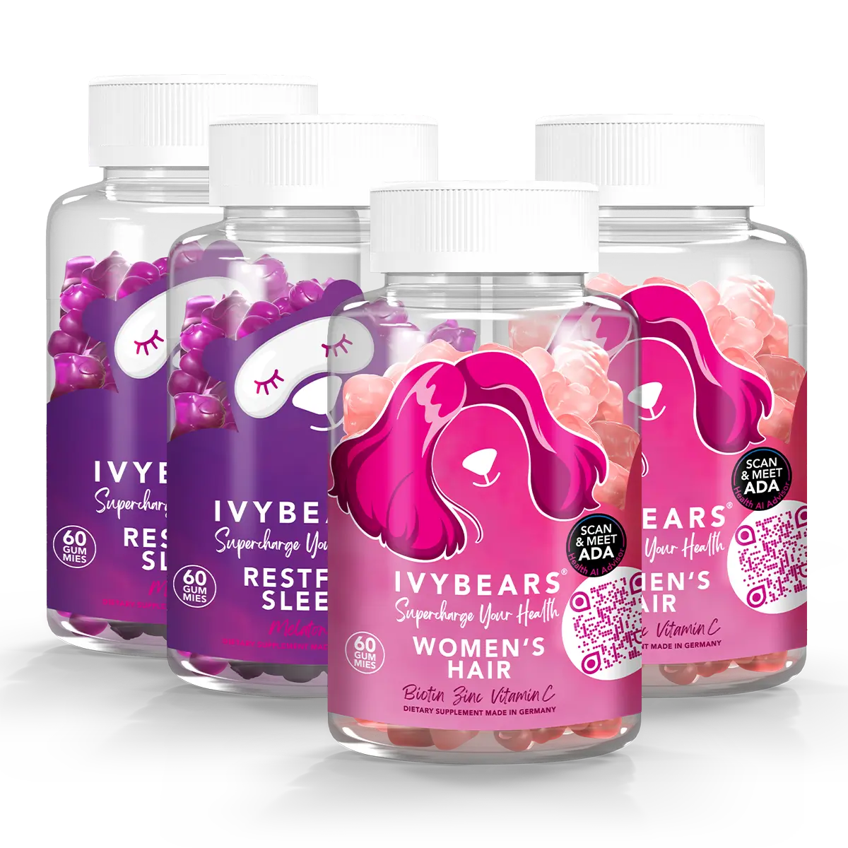 Restful Sleep & Women’s Hair Vitamins - 2er Set