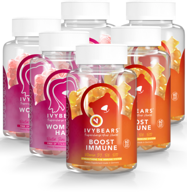 Boost Immune & Women’s Hair Vitamins - 3er Set